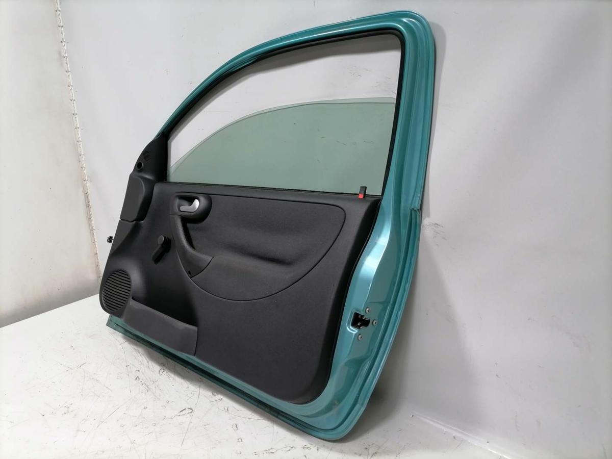 Opel Corsa C original Tür rechts Z397-Spearmintgrünmet. 3-Türer Bj.2003